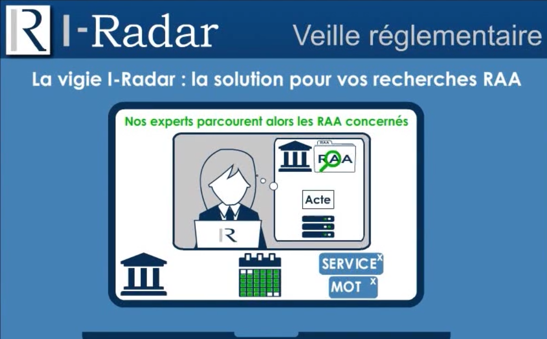 I-Radar : Veille réglementaires des actes administratifs